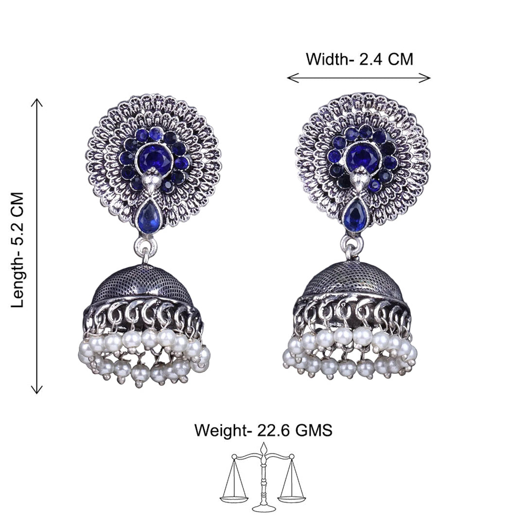 Evergreen earrings (Blue)