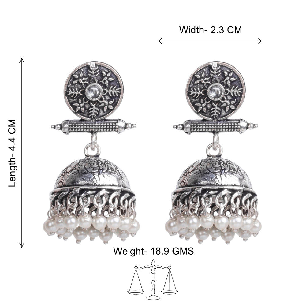 Charmbell earrings (White)