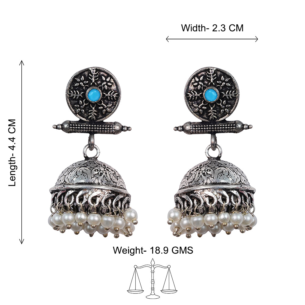 Charmbell earrings (Sky Blue)