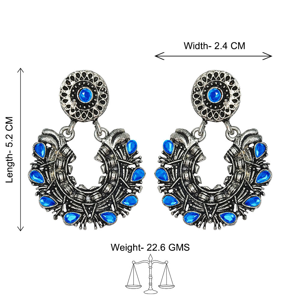 Dangling Delight Dangler Earrings (Blue)