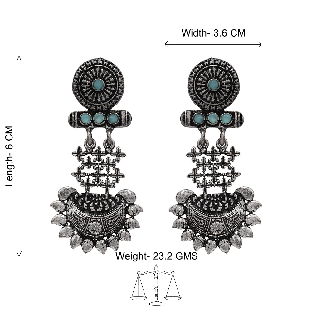 Enchanted Swing dangler earring (Mint)