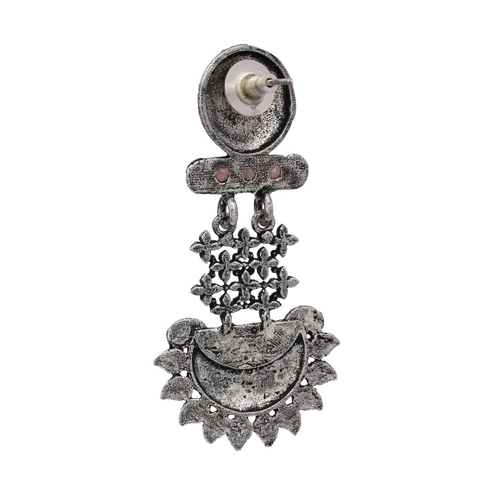 Enchanted Swing dangler earring (Grey)