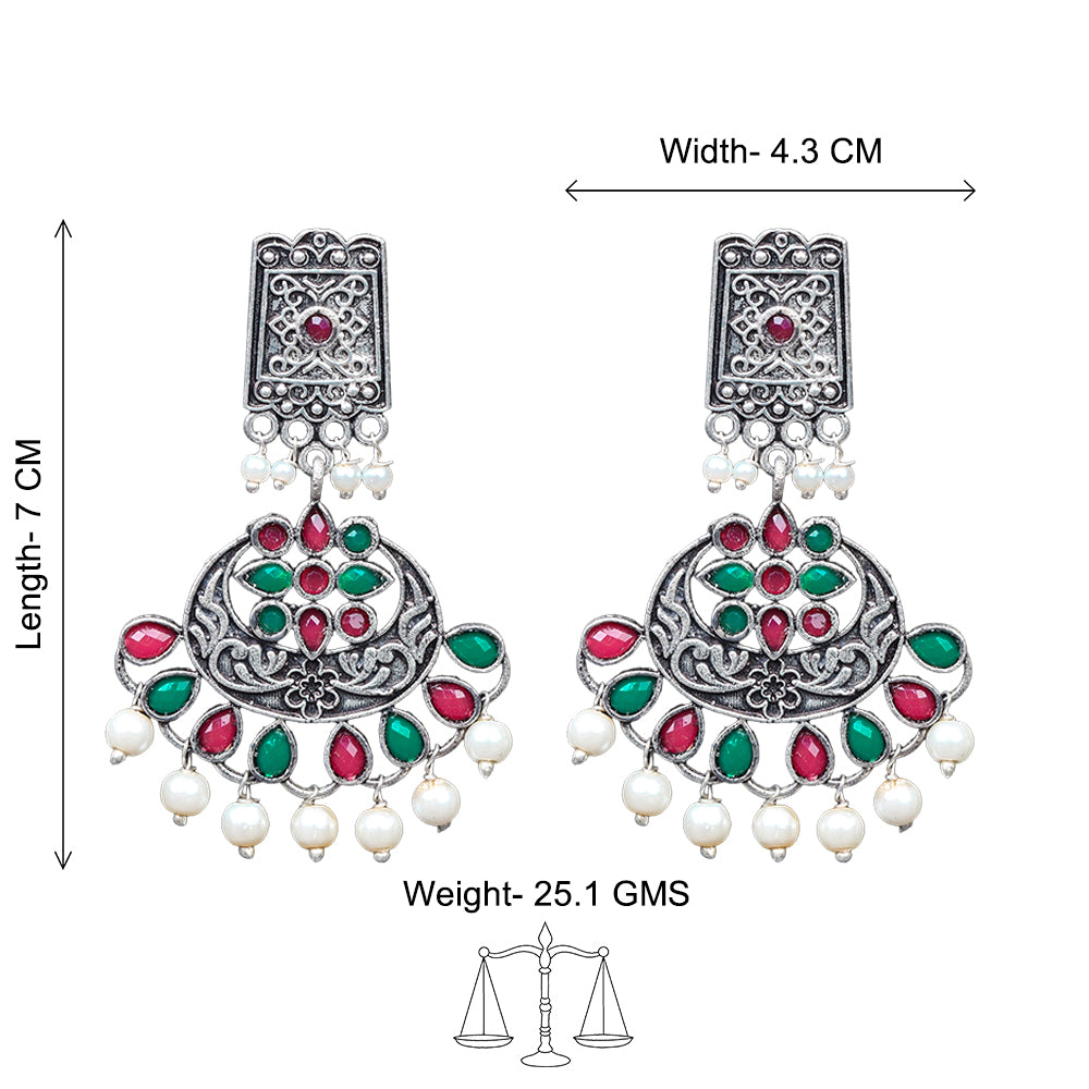 Charming Chandni Dangler earring (Multicolored)