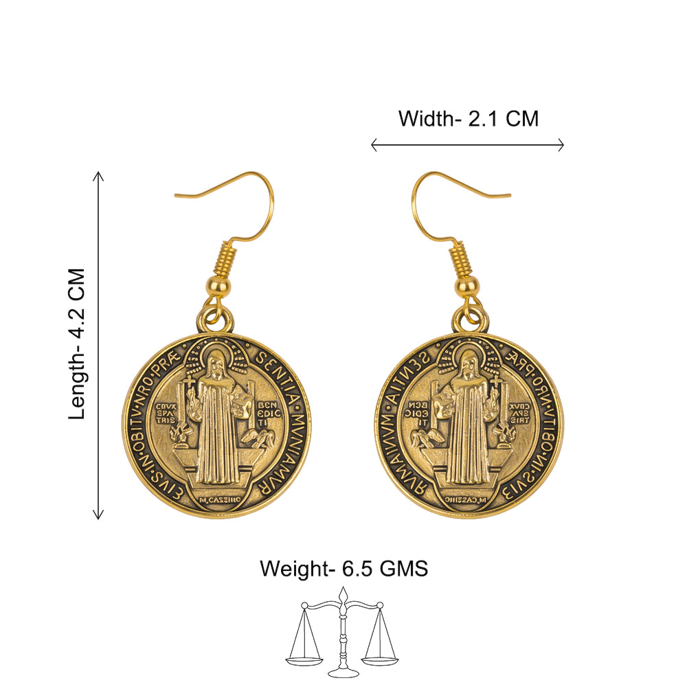 Divine Benedict dangler earrings