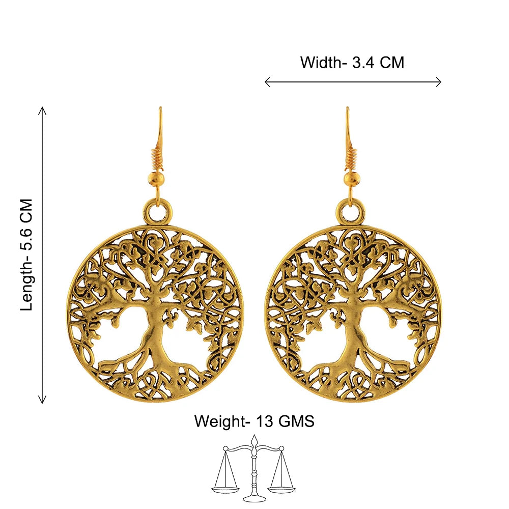 Kalash Kamal earring (Light Orange) Roots and rizz dangler earrings Combo set