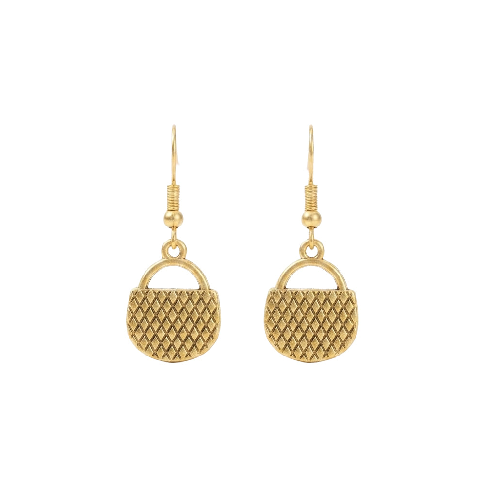 The Handbag Charm Drop Earring