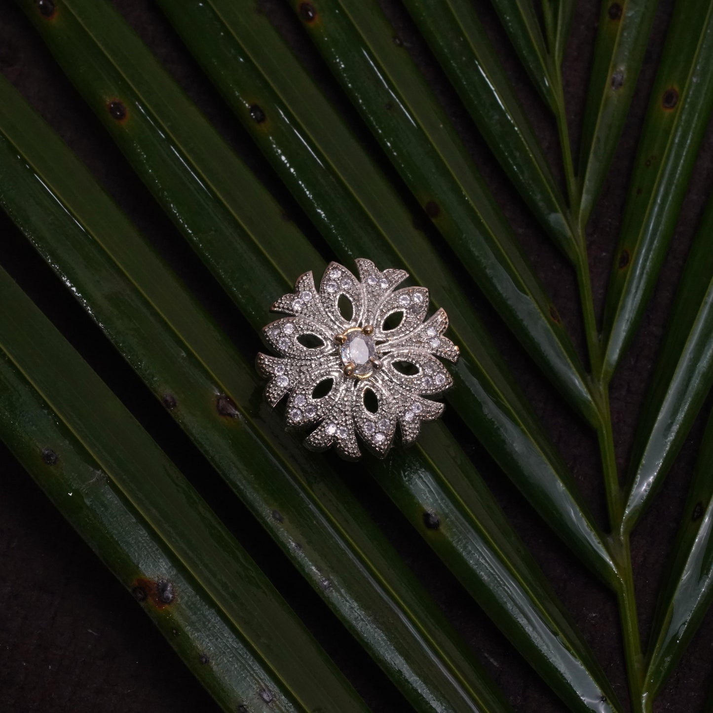 Zirconia Adjustable Ring