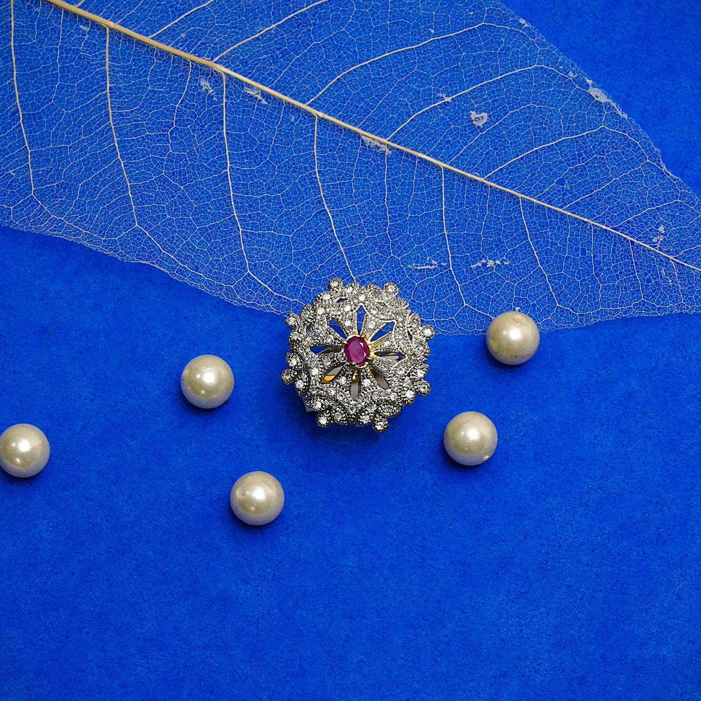Zirconia Adjustable Ring
