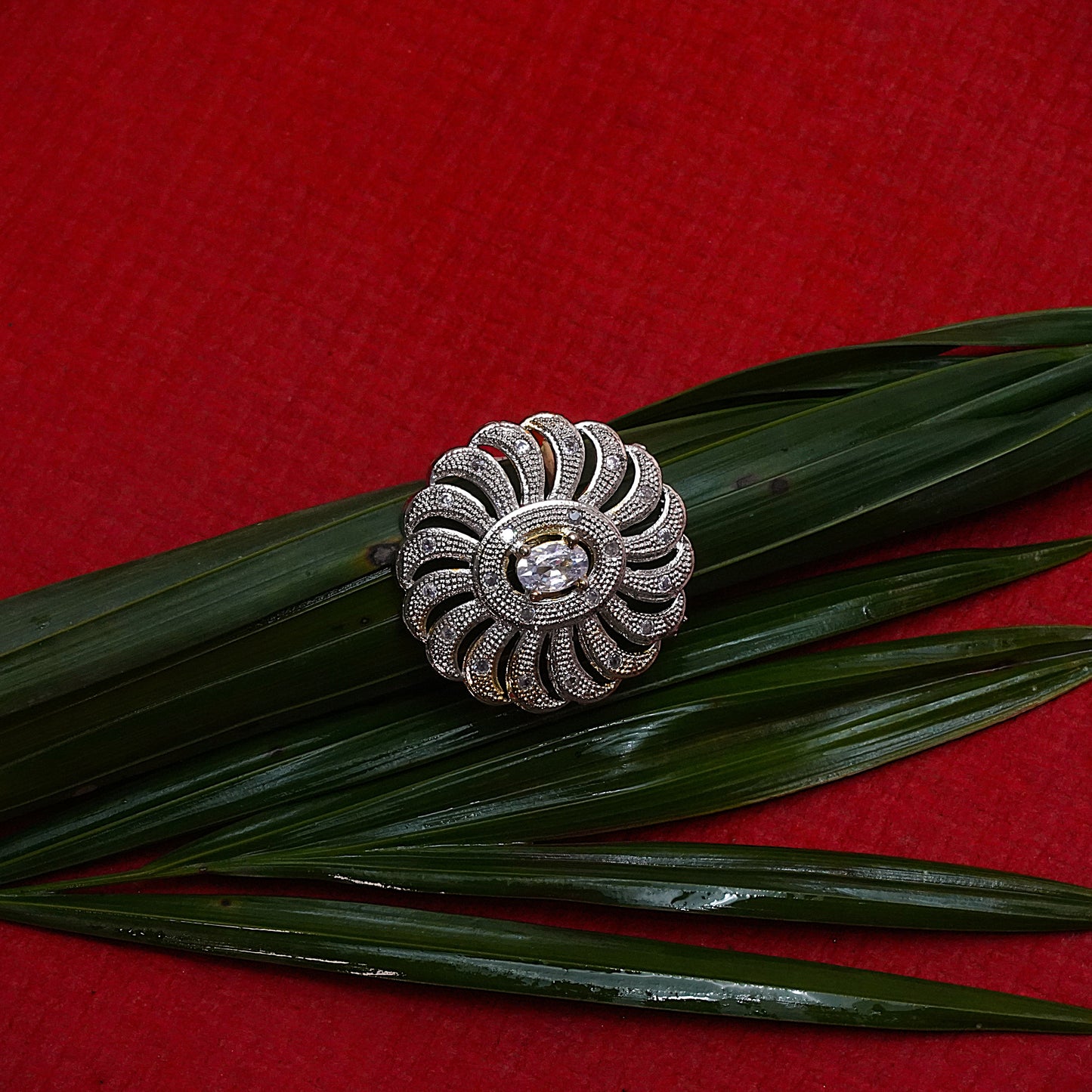 Beauty and bright zirconia rings