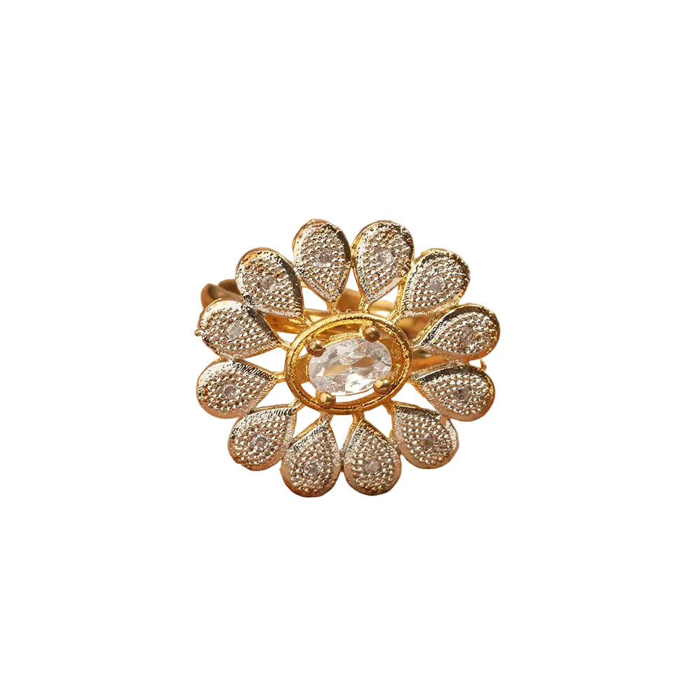 Zirconia Adjustable Ring