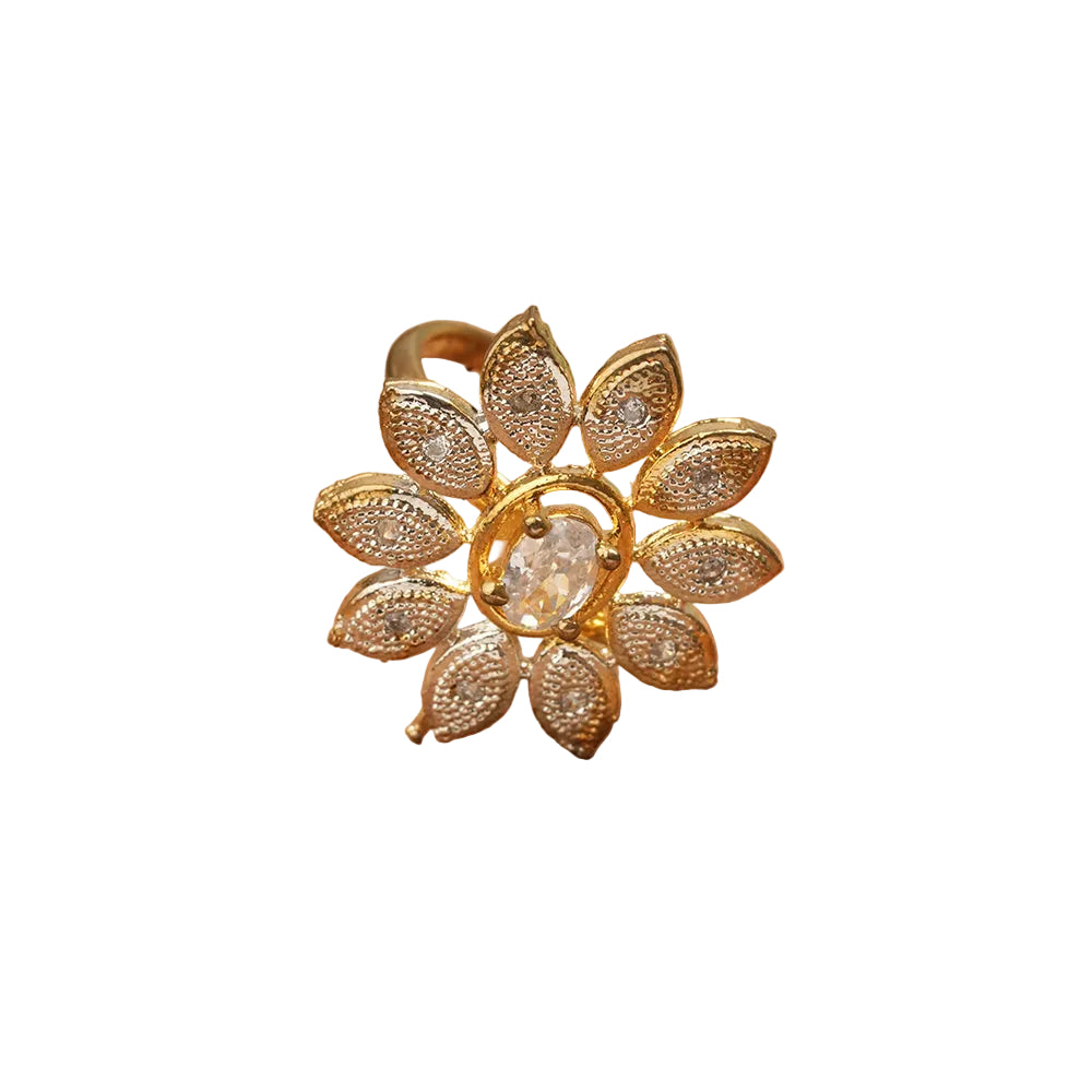 Zirconia Adjustable Ring
