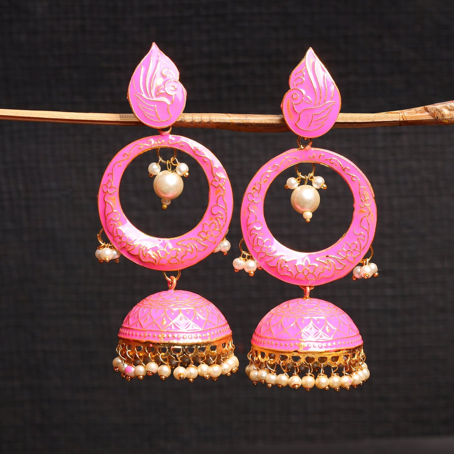 Meenakari Earrings