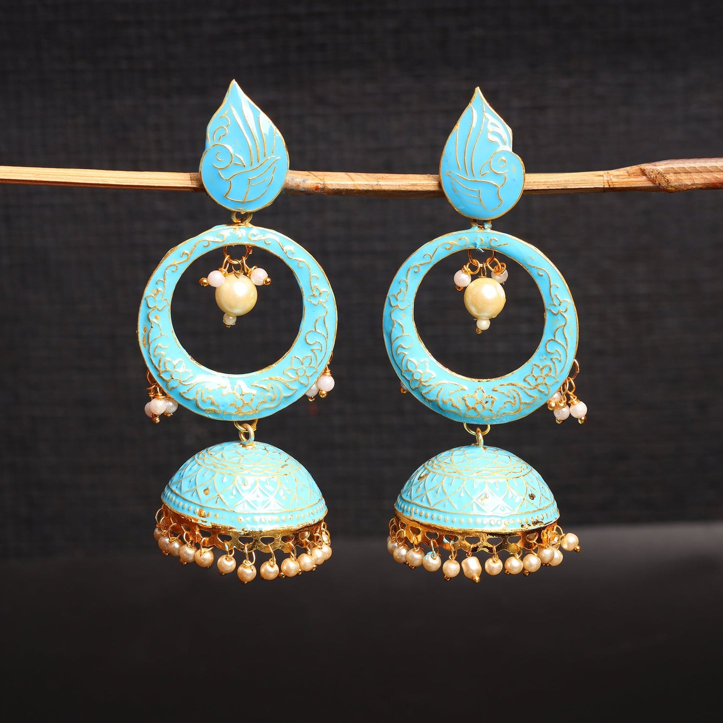 Meenakari Earrings