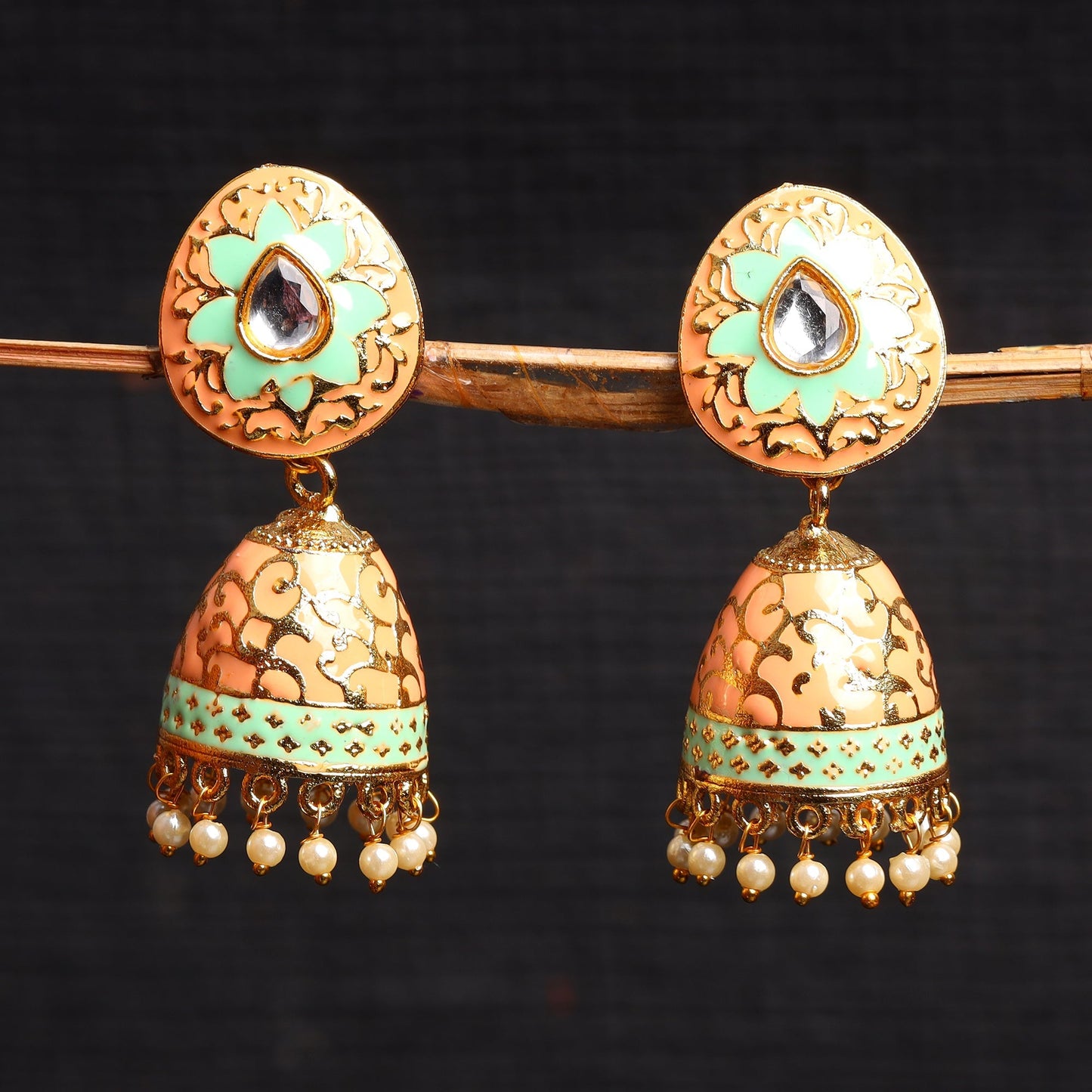Meenakari Earrings