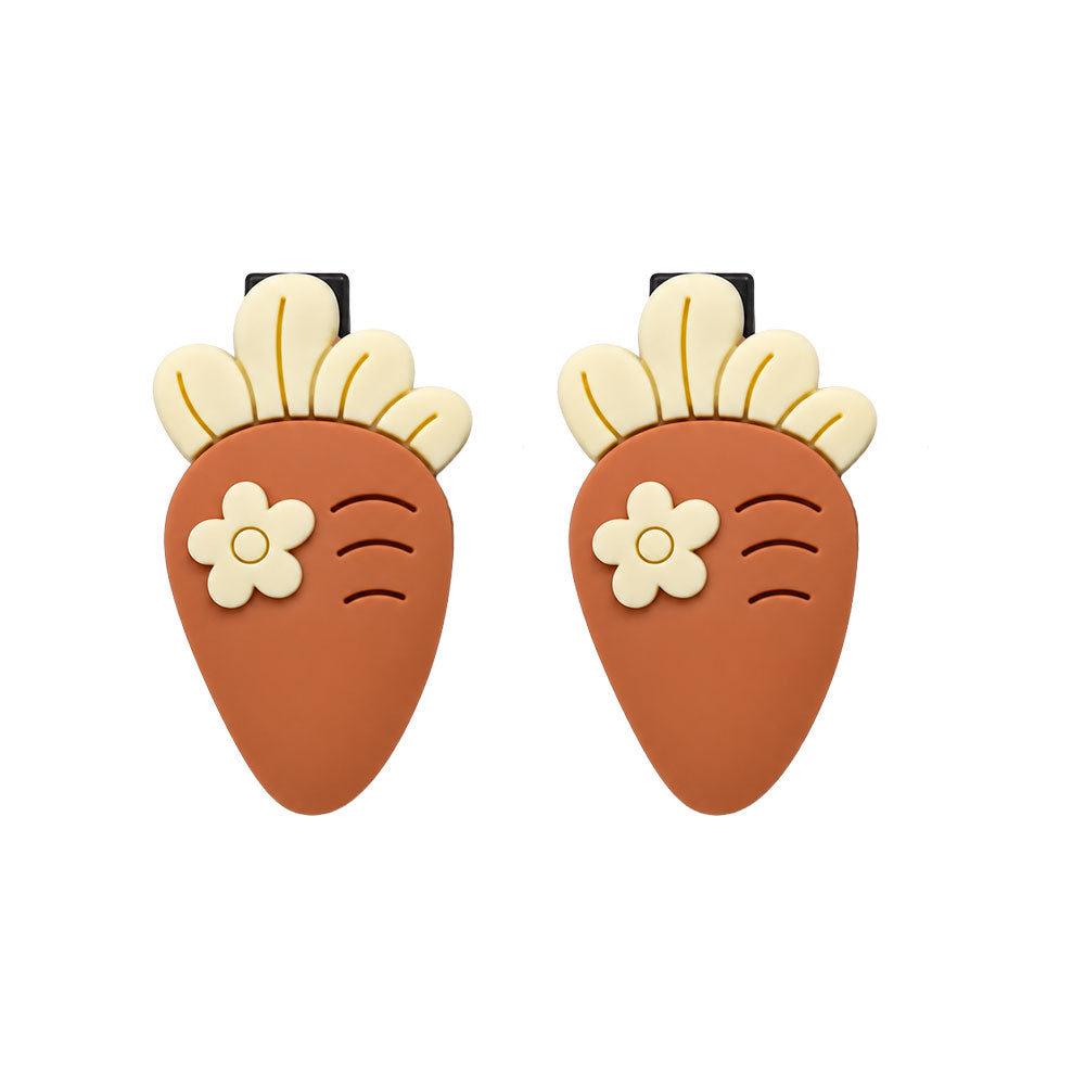 Cute Brown Character Hair Clips
