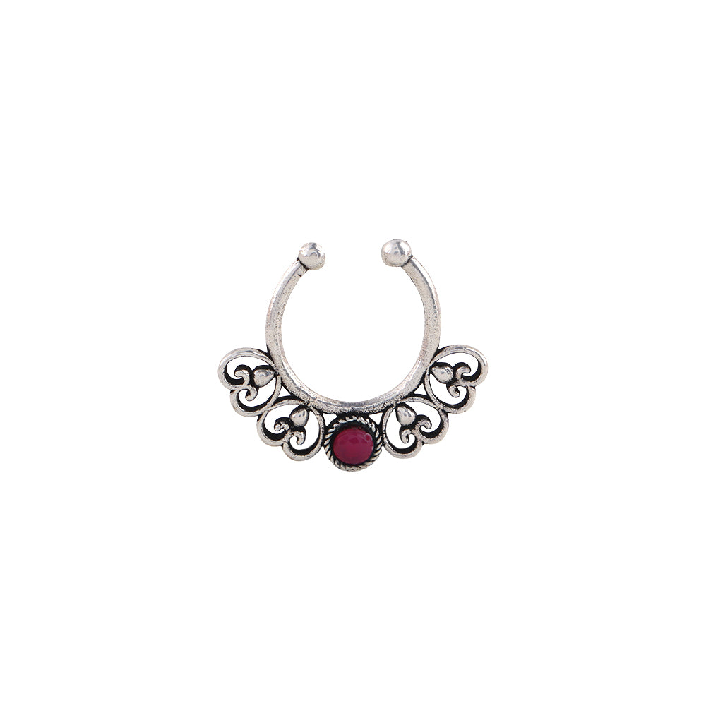 Stone Studded Beautiful Septum