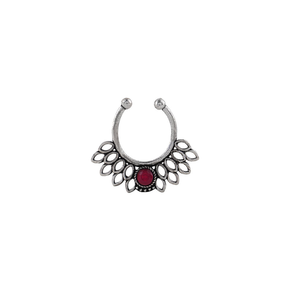 Stone Studded Beautiful Septum