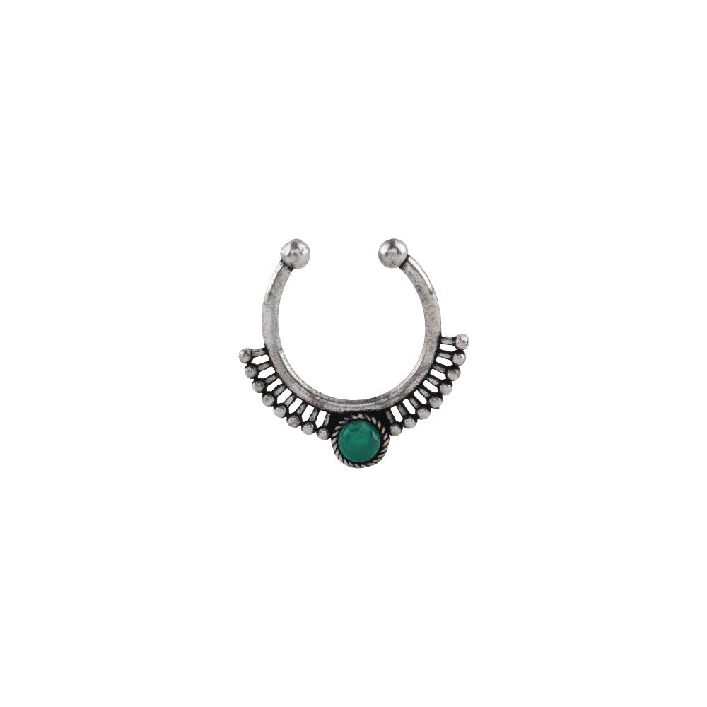 Stone Studded Beautiful Septum