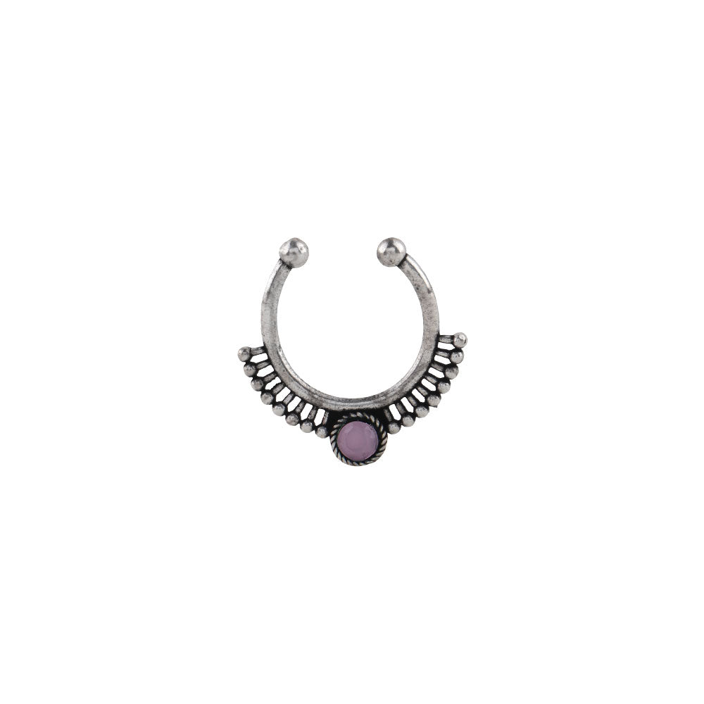 Stone Studded Beautiful Septum