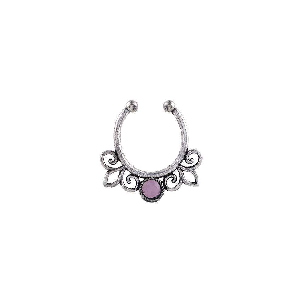 Stone Studded Beautiful Septum