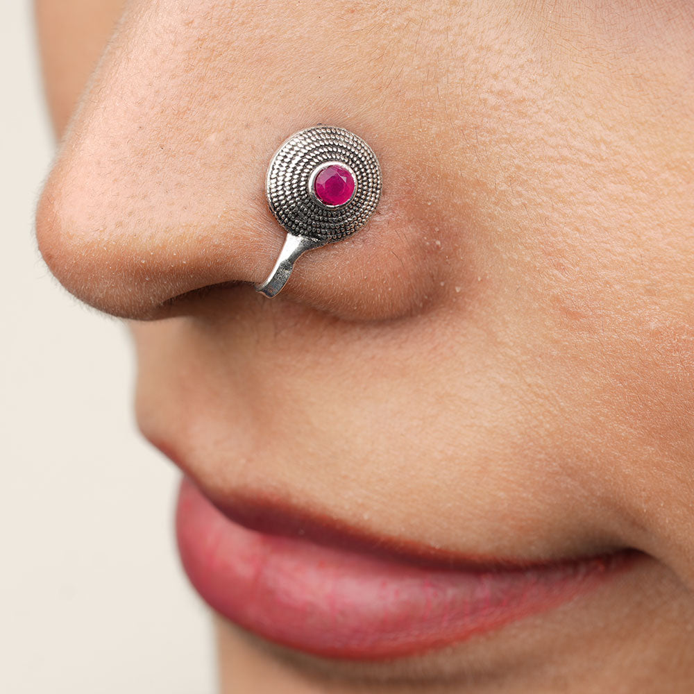 Stone Studded Beautiful Nosepin