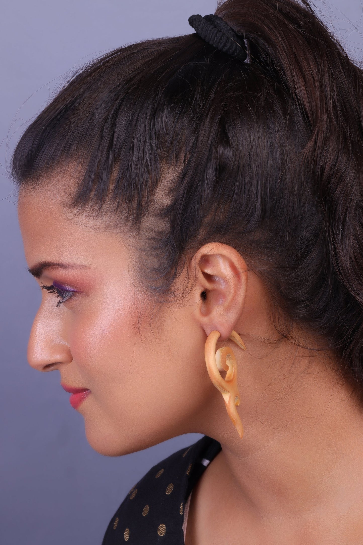 Wooden earrings