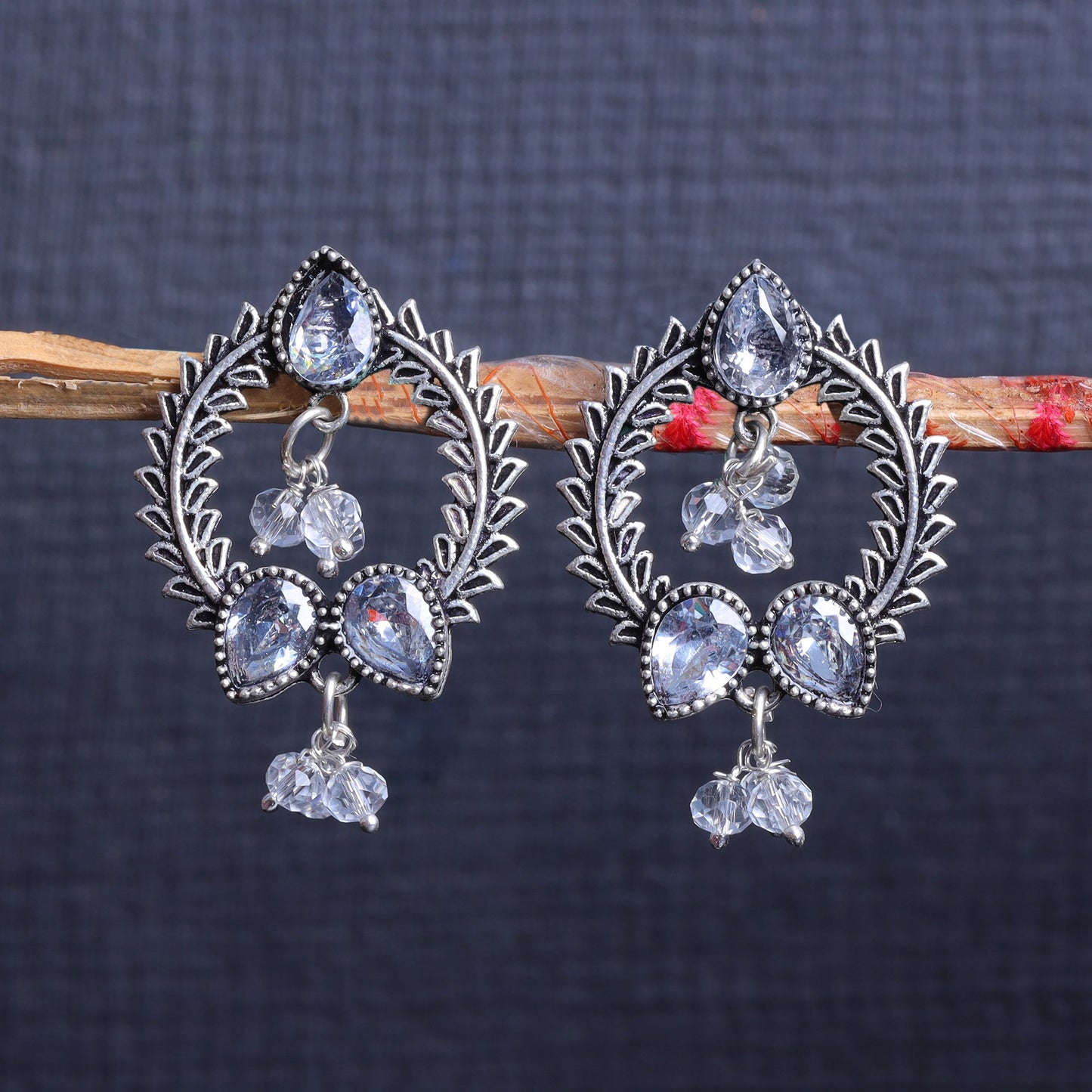 Kundan Brass Studs