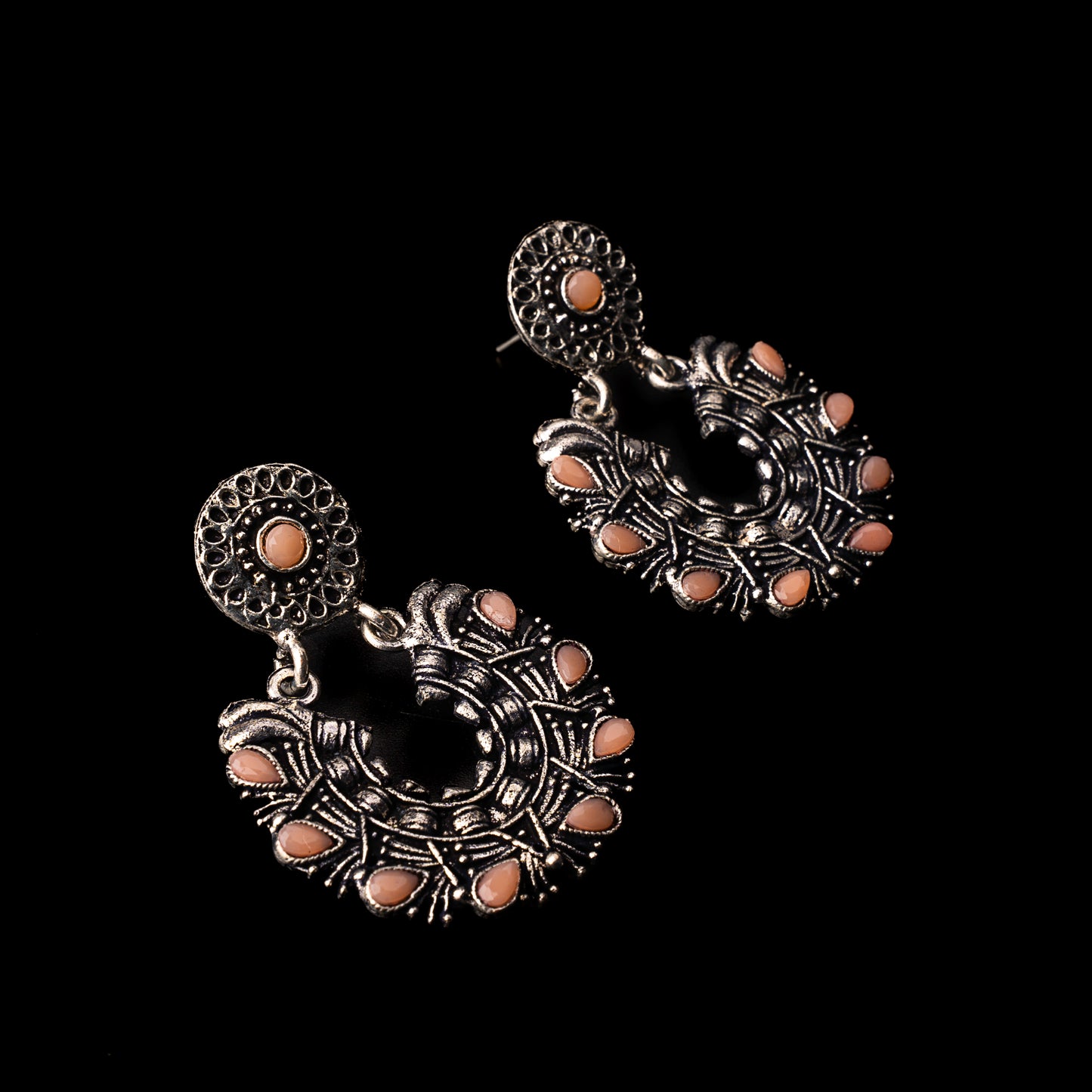 Dangling Delight Dangler Earrings (Light Orange)
