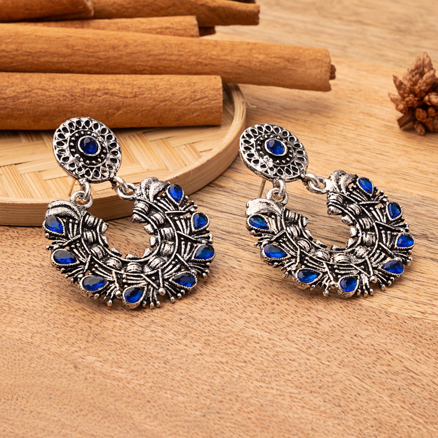 Dangling Delight Dangler Earrings (Blue)