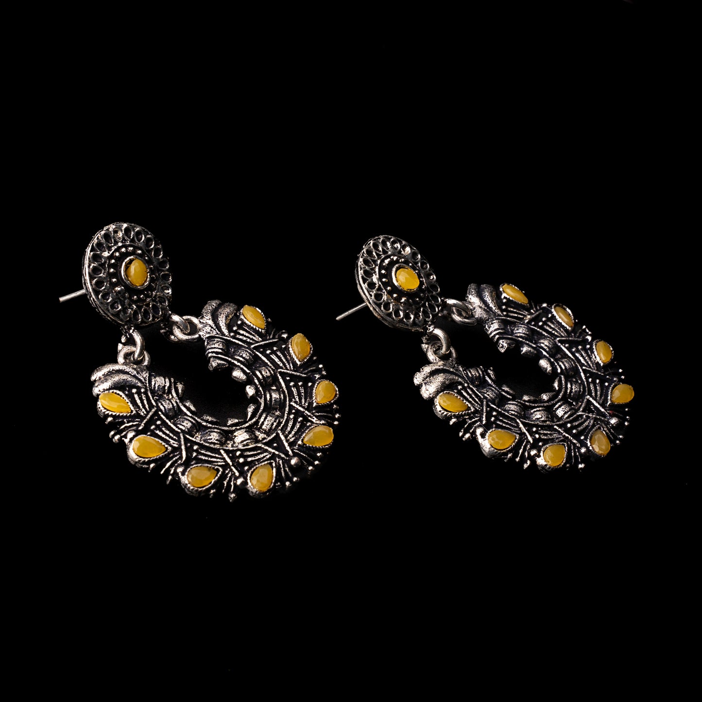 Dangling Delight Dangler Earrings (Yellow)