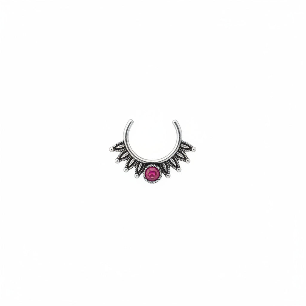 Stone Studded Beautiful Septum