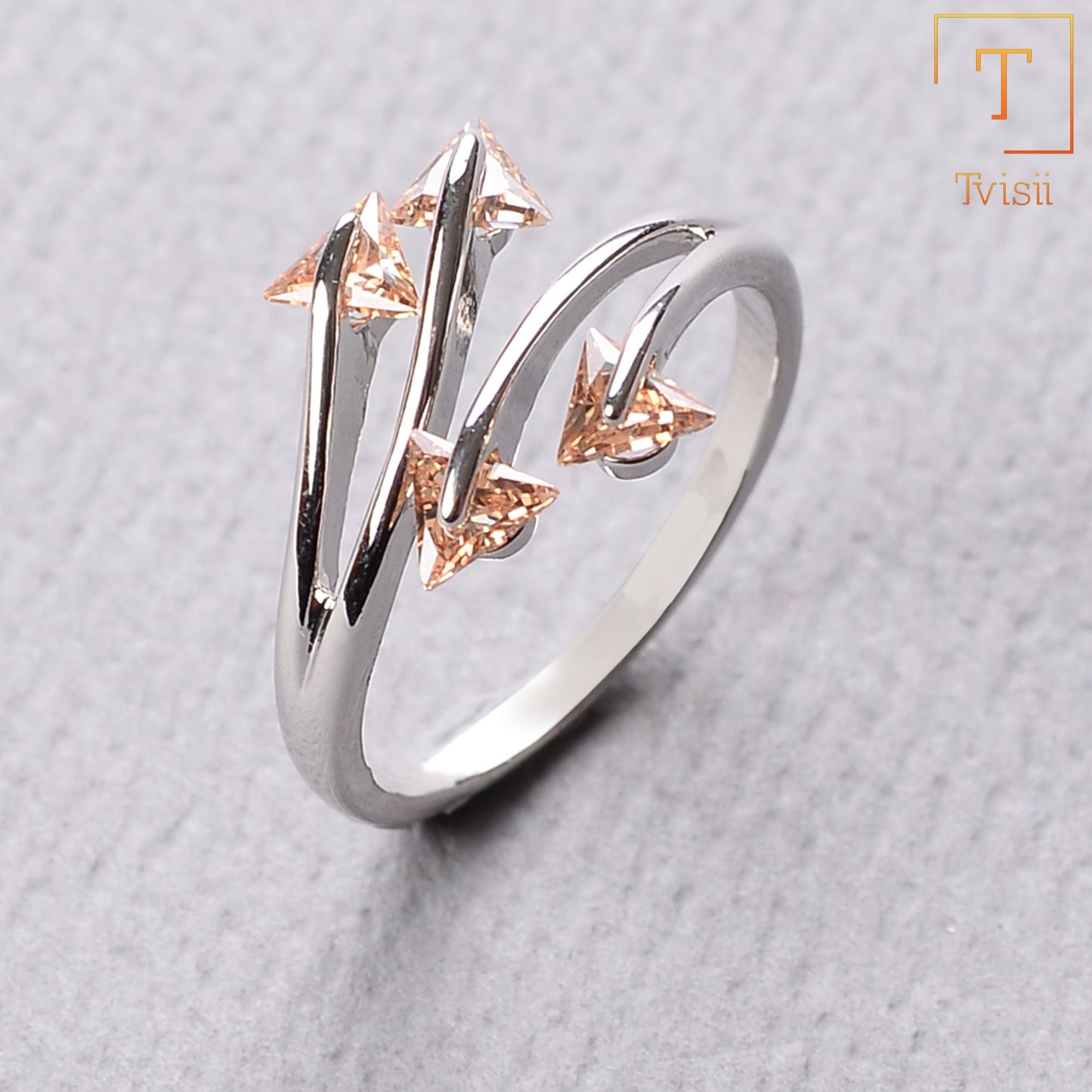 Yellow adjustable Rings