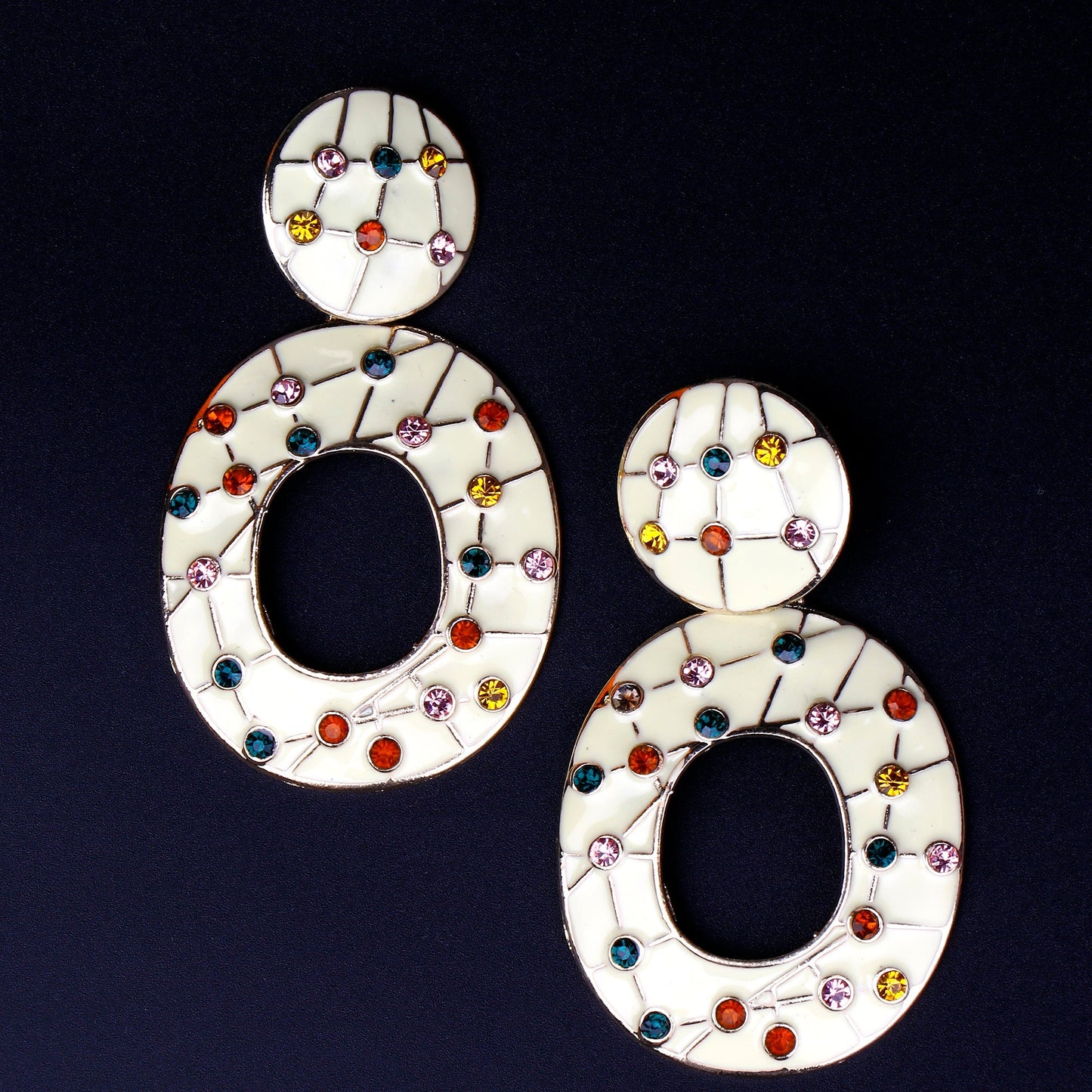 Multicolor stone Earrings