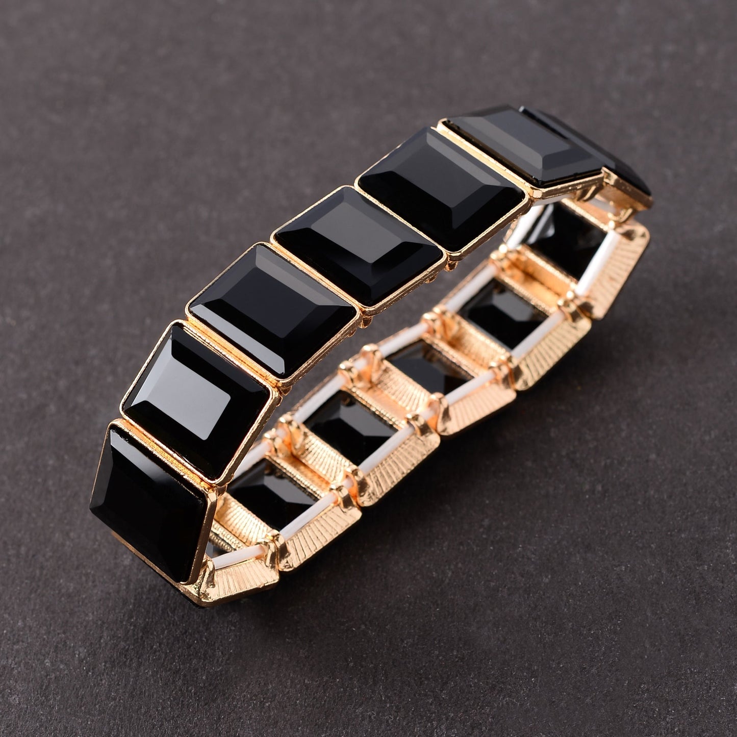 Black Crystal Bracelet