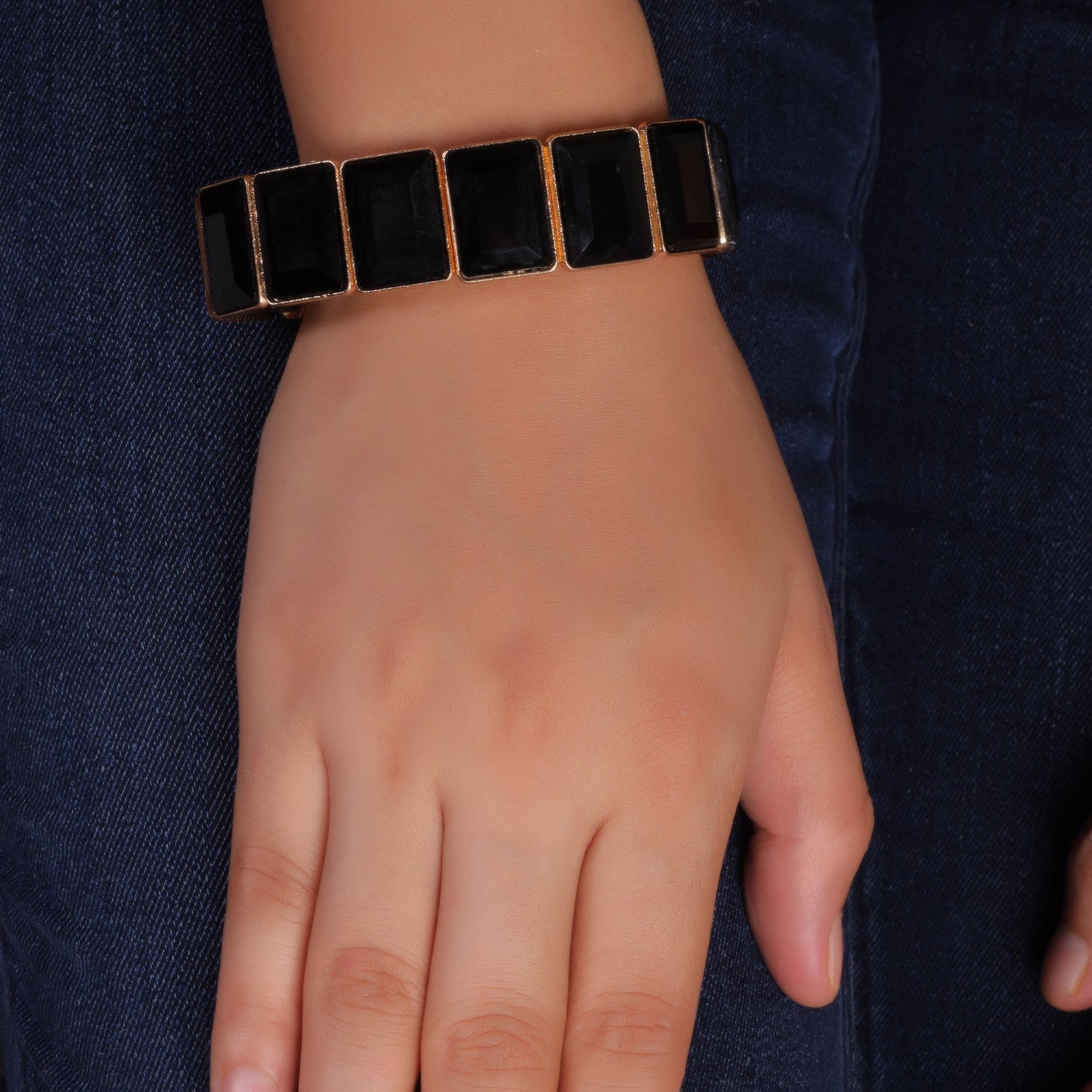 Black Crystal Bracelet
