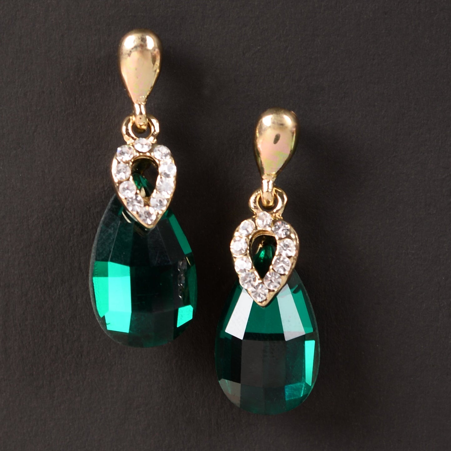 Greenish party Earrings