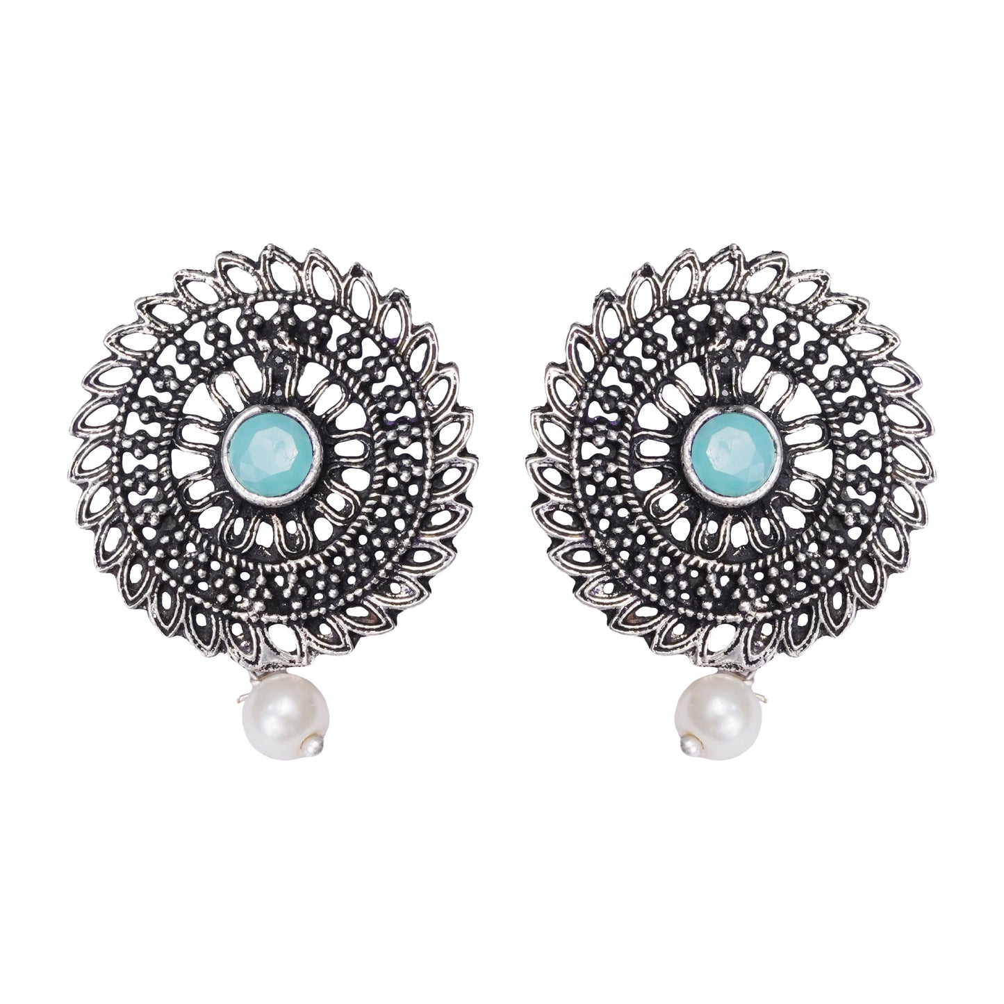 Charming Chakra stud earrings (Mint)