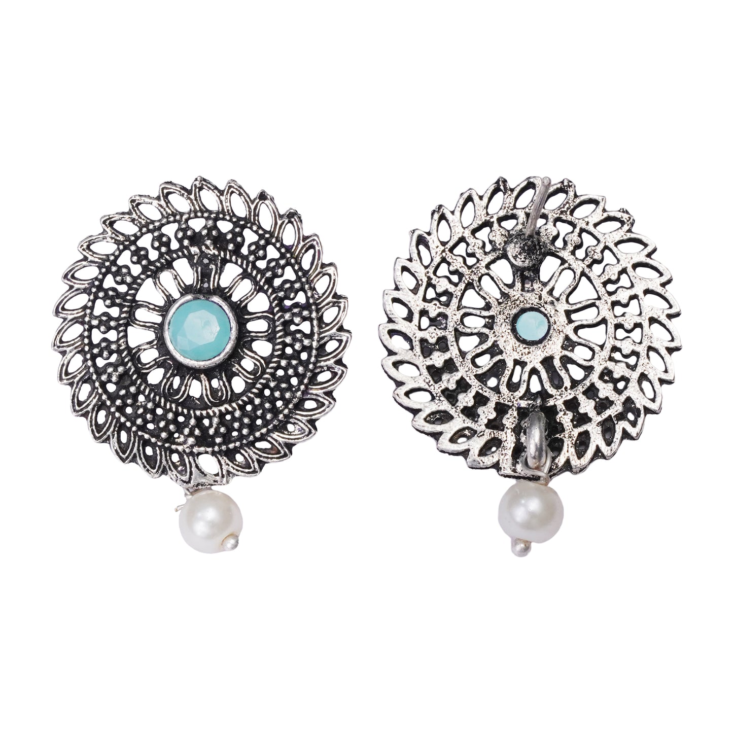 Charming Chakra stud earrings (Mint)