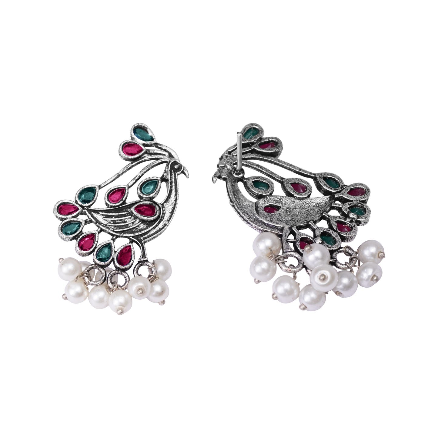 Chirpy Charm Stud earrings (Multicolored)