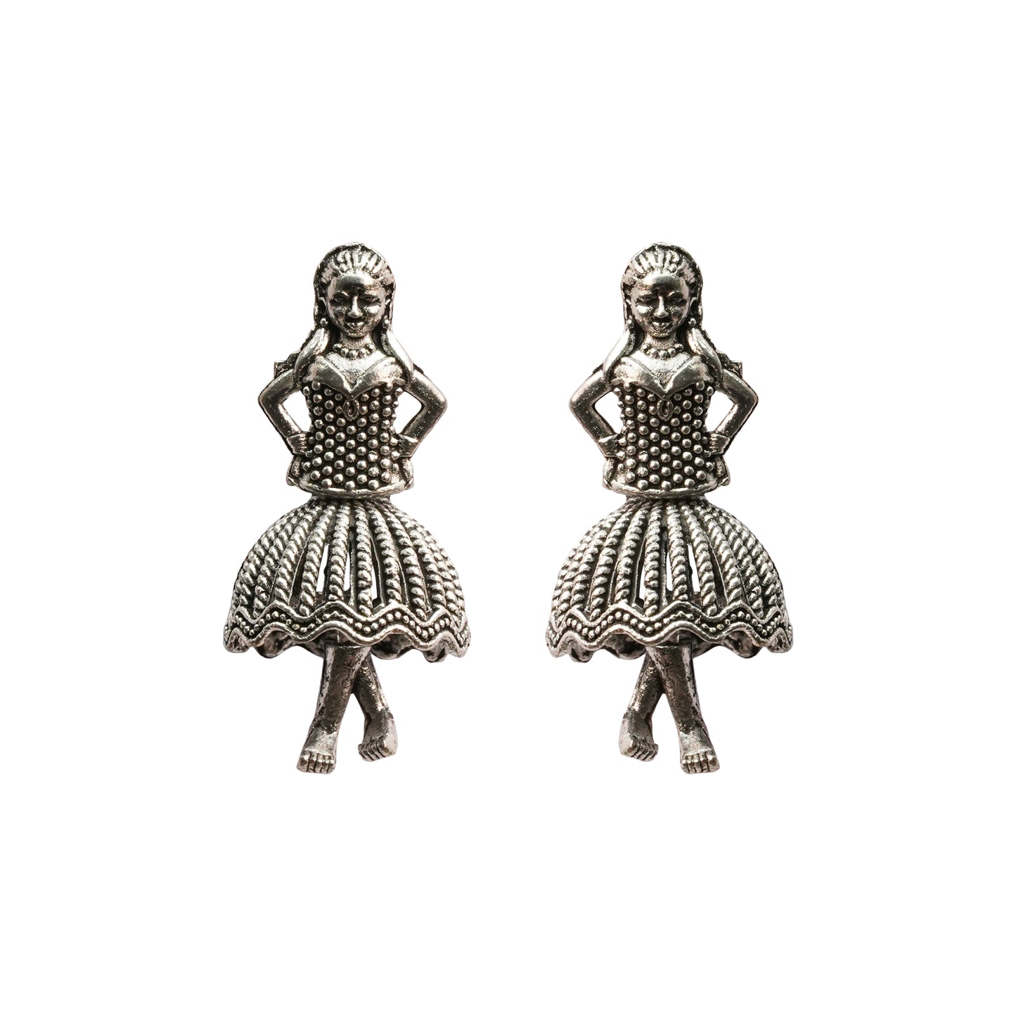 Mini Muse stud earrings (Silver)