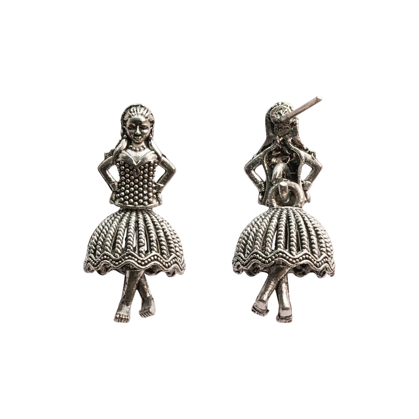 Mini Muse stud earrings (Silver)