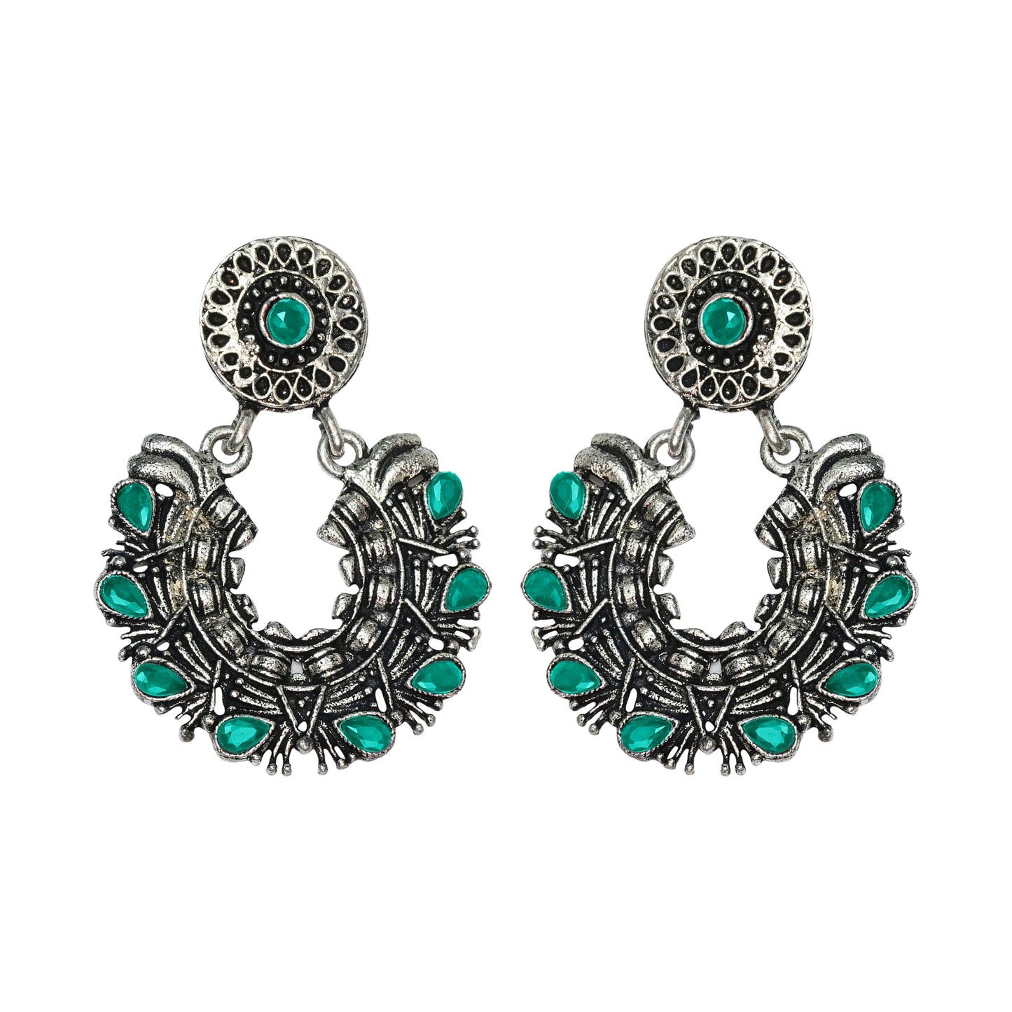 Dangling Delight Dangler Earrings (Green)