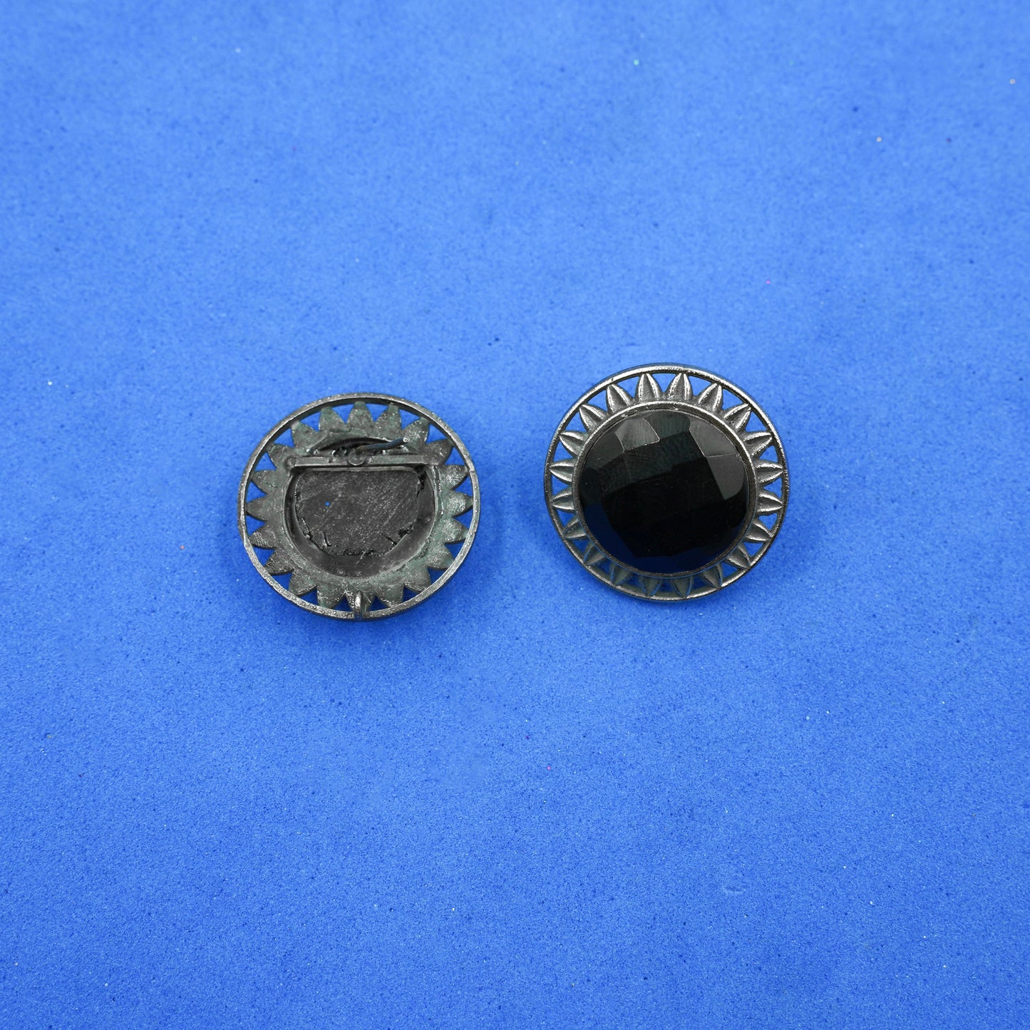 Black Diamond Stud Earring