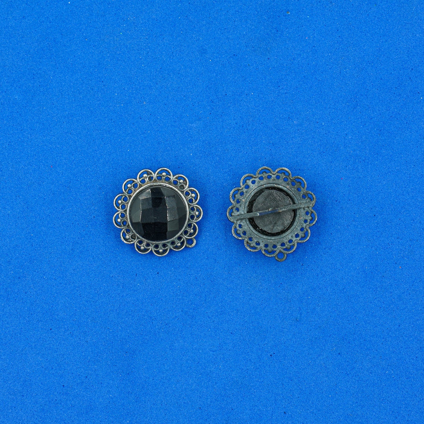 Black Diamond Stud Earring