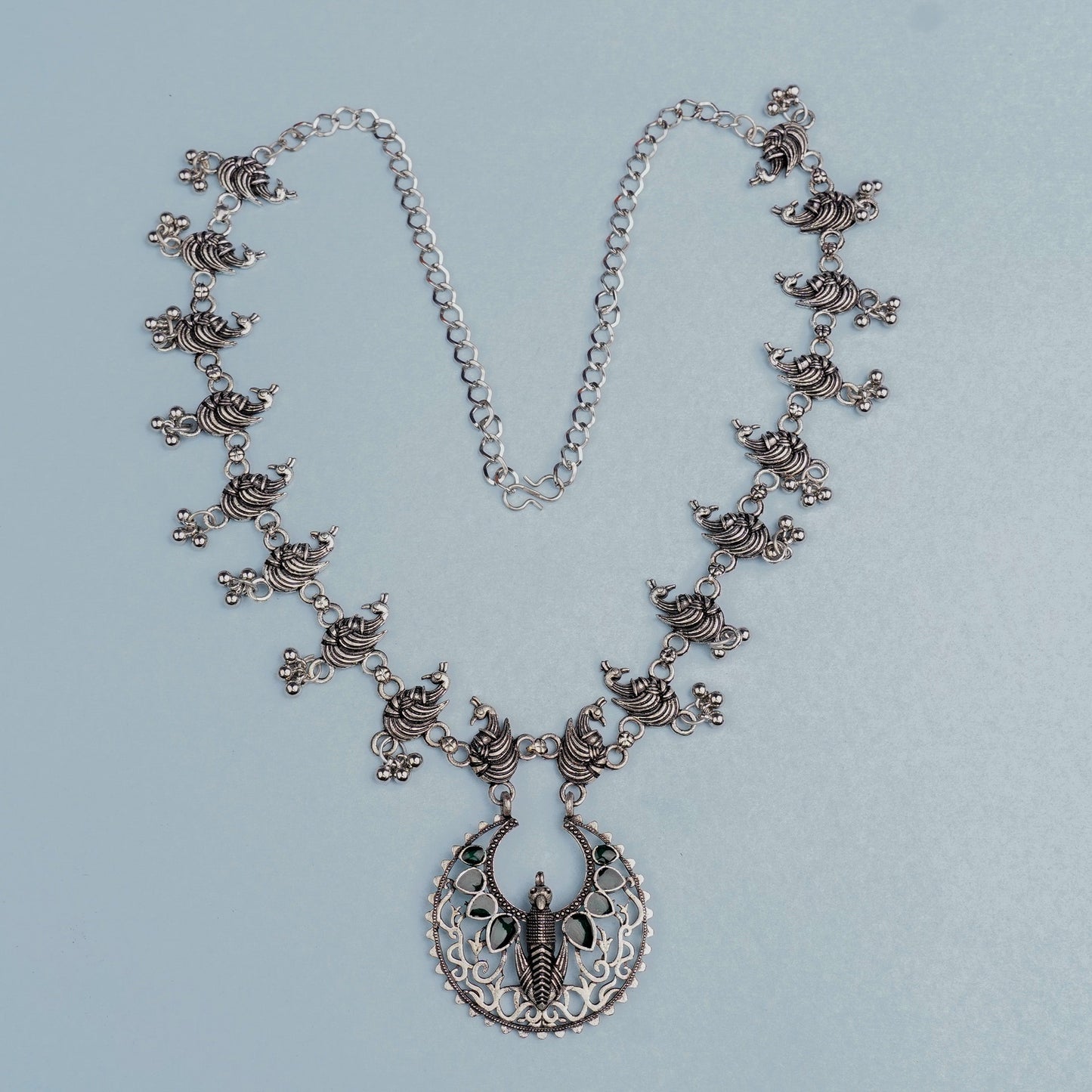 Long Brass Neckpiece