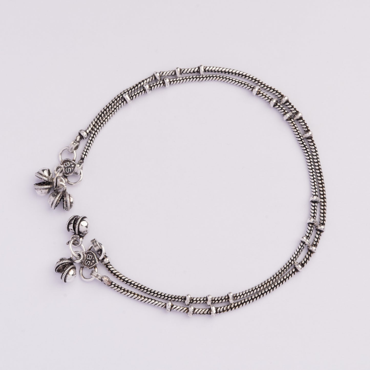 Beaded Oxidised Anklet