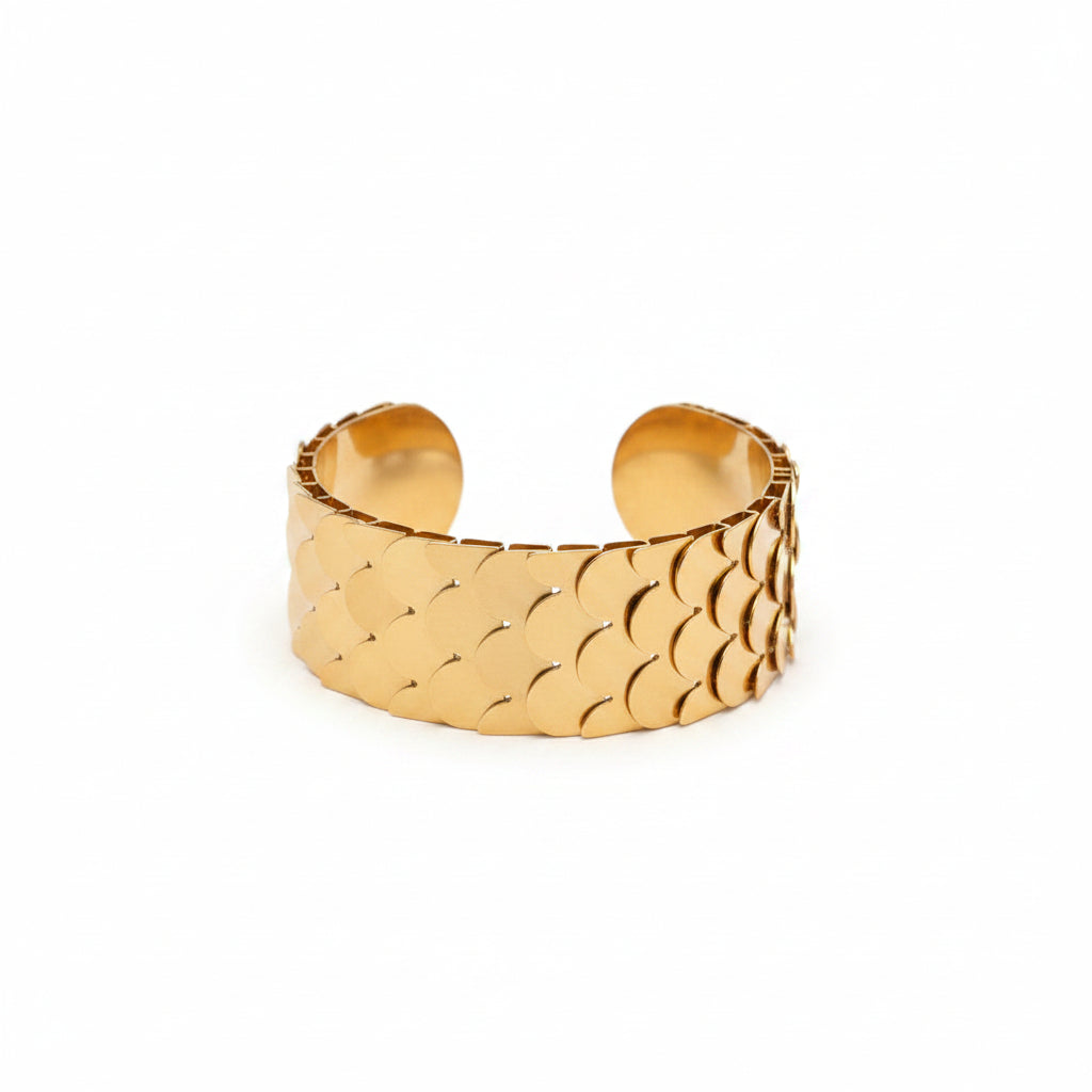 Flexible Metallic Link Bracelet