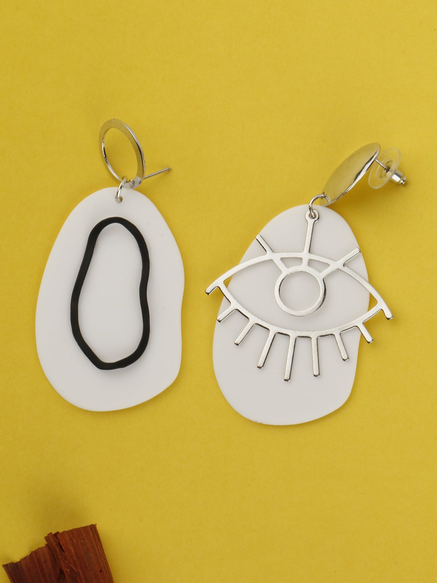 Evil Eye Crystal Earrings