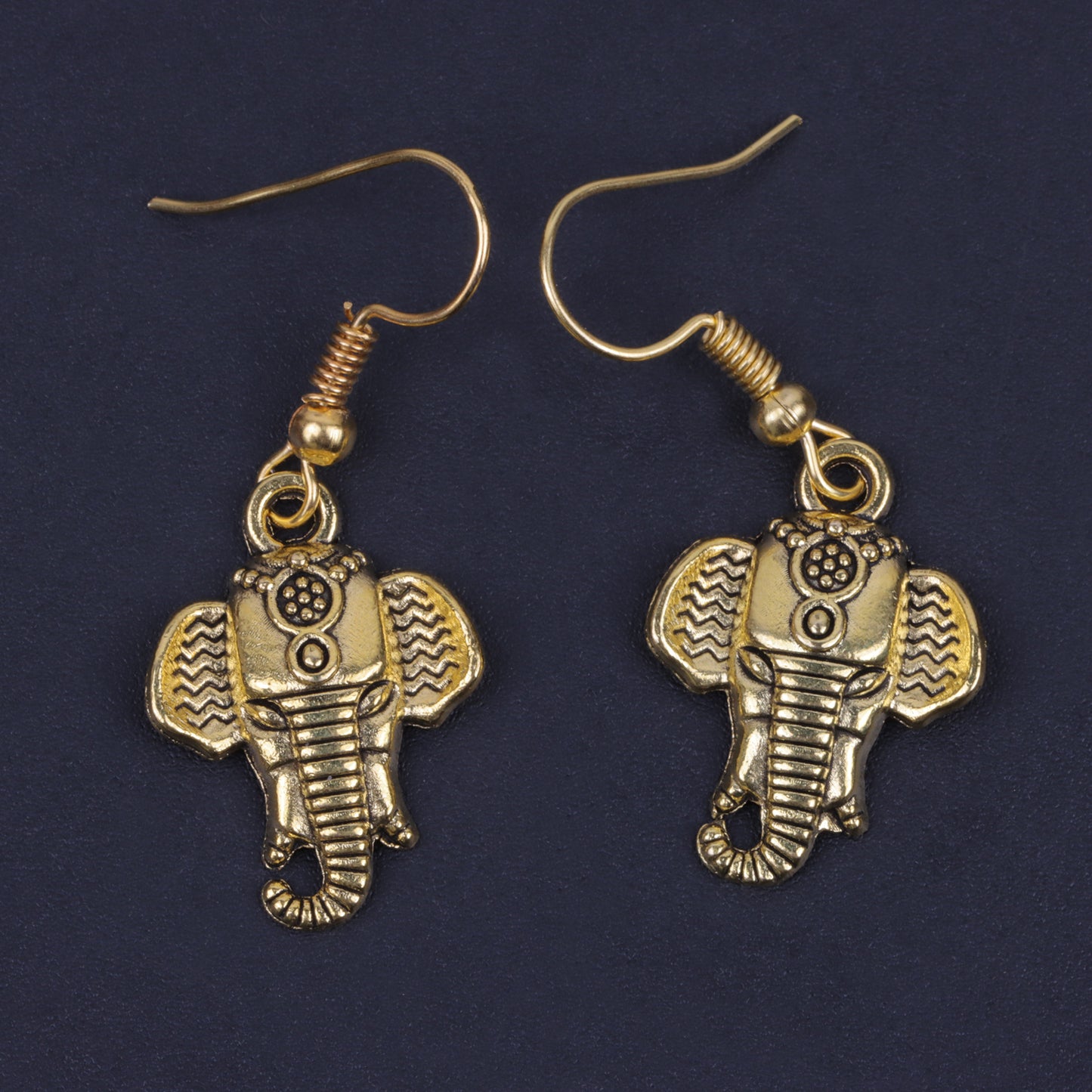Ganpati dangler earrings