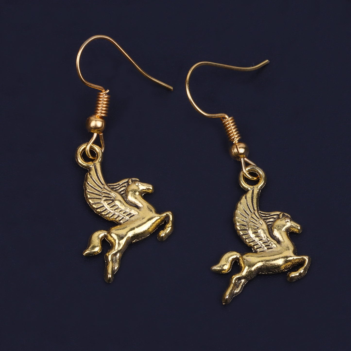 Winged Glam dangler earrings